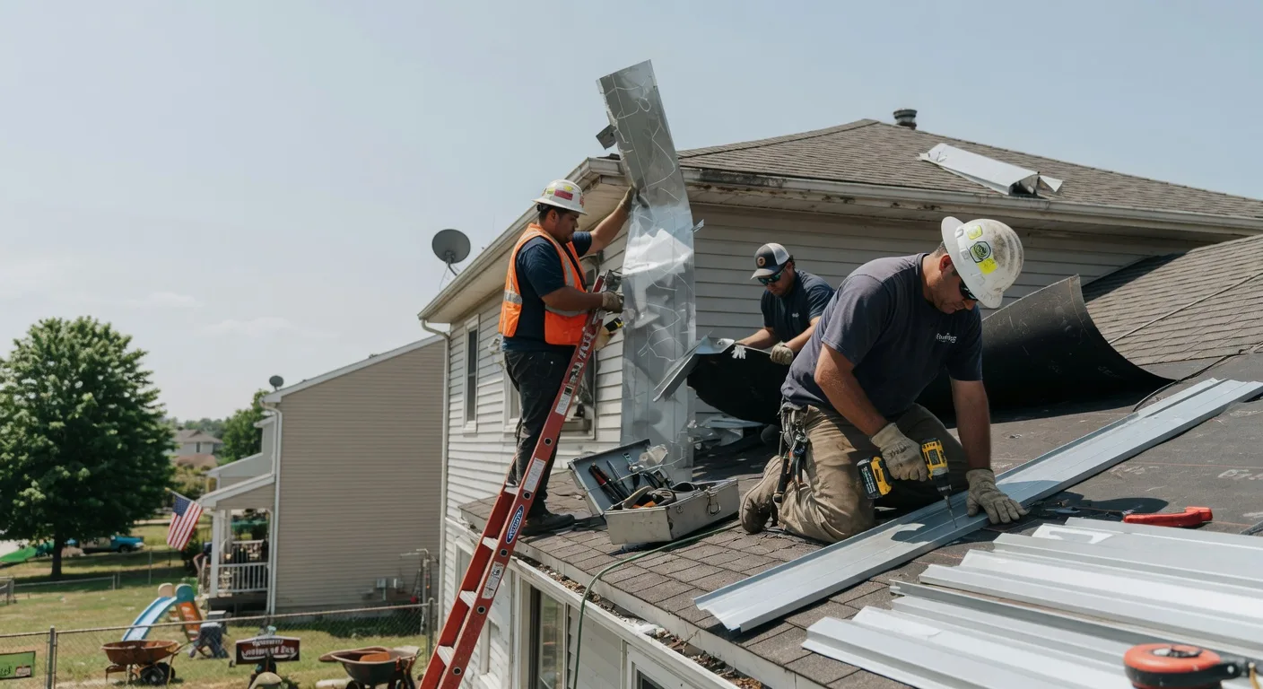 Steel Roofing Installation in Montgomery, MN